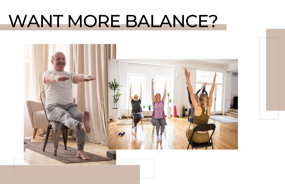 Want More Balance? Try Chair Yoga.